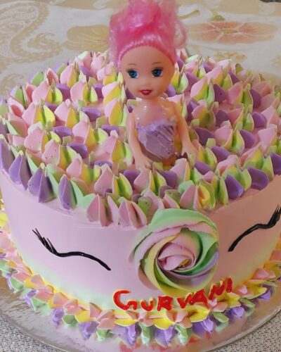Unicorn Doll Cake